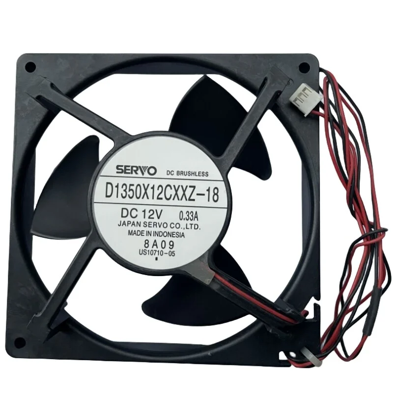 

New for D1350X12CXXZ-18 DC12V 0.33A 13.5cm for Refrigerator Cooling Fan