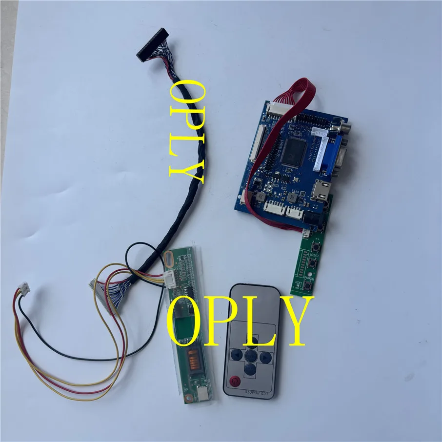 Kit de carte de commande compatible HDMI AV VGA pour QD141X1LH06 QD141X1LH03 QD141X1LH02 1024 × 768 14.1 "20pin 1 CCFL panneau LCD LED