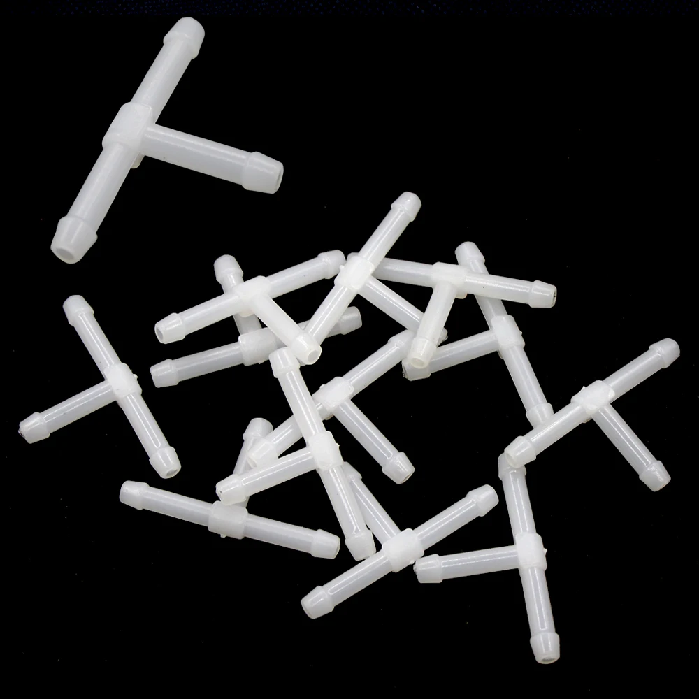 10Pcs Automobile Universal Wiper Water Spray Pipe Tee Joint T-Connection Glass Washer Hose Connector