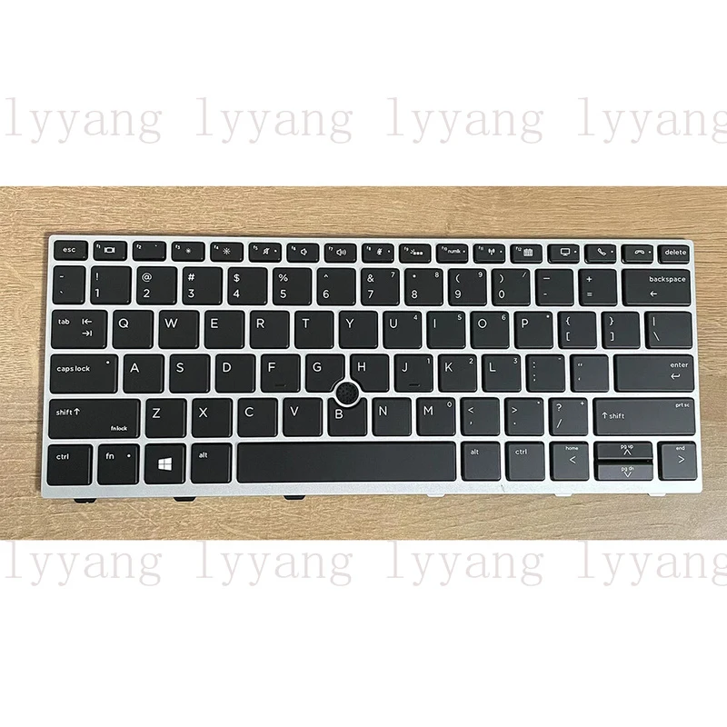 

f For HP EliteBook 830 G5 G6 Laptop Backlit Keyboard Small Enter Key