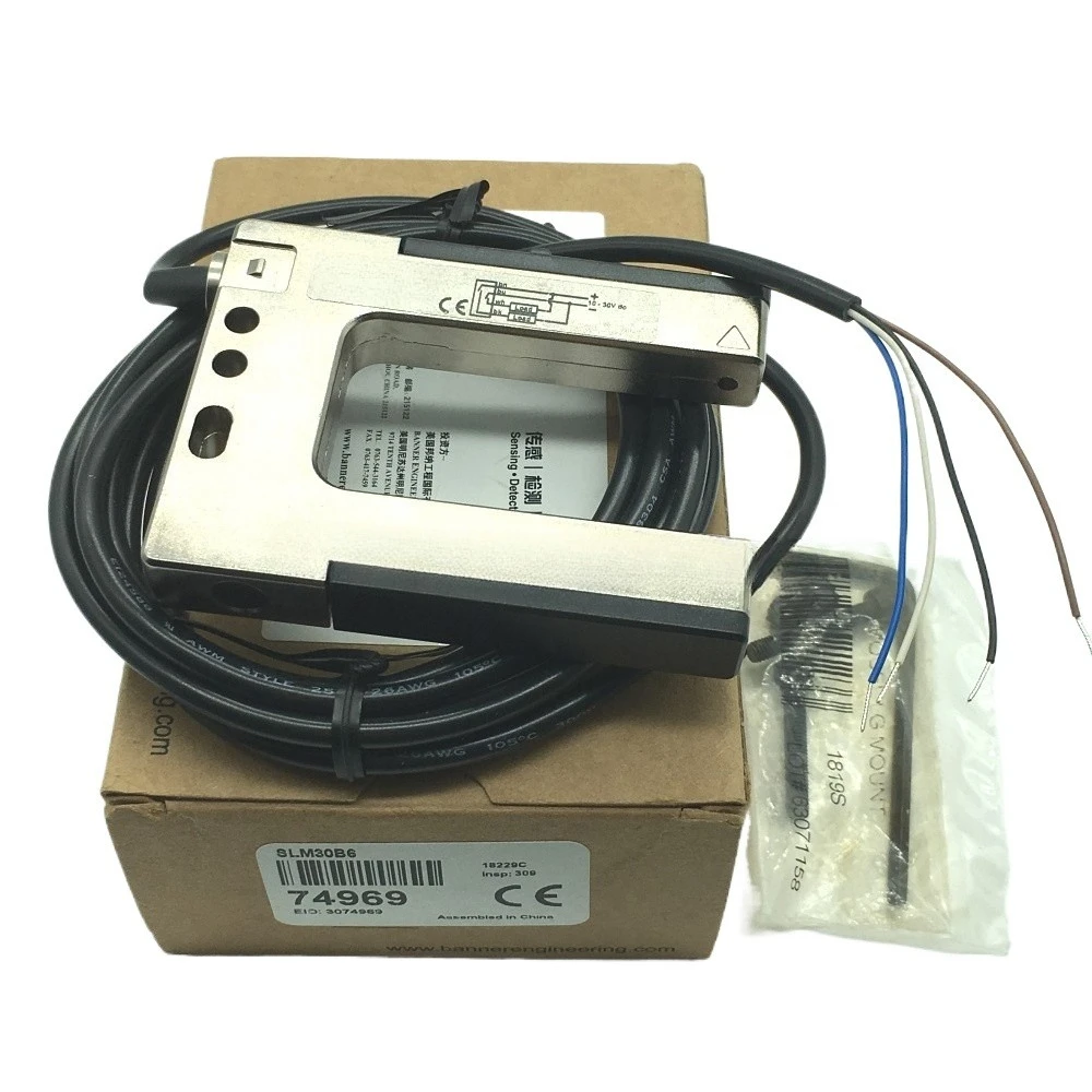 เซ็นเซอร์โฟโตอิเล็กทริก SLM30B6 รุ่นใหม่ ของแท้ SLM50B6 SLM50P6Q