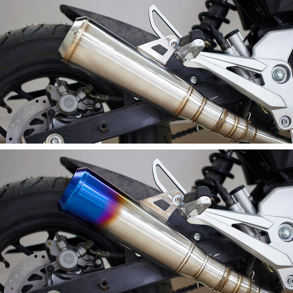

Для Yamaha FZ07 MT07 2014-2024 XSR700 мотоциклетная выхлопная передняя соединительная труба 51 мм глушитель полная система без шнуровки Escape Moto