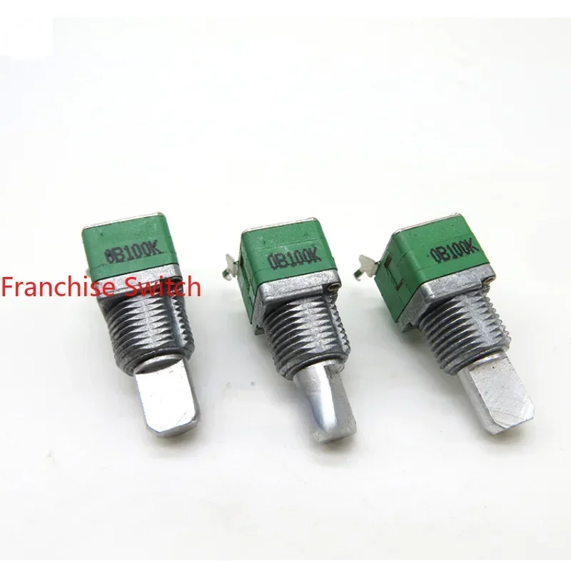 5PCS Precision RD902F-B100K 15 Half-axle Single-turn Duplex Potentiometer