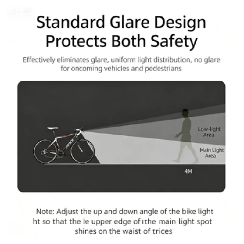 Bicycle lights night riding mountain roads night riding equipment headlights children portable