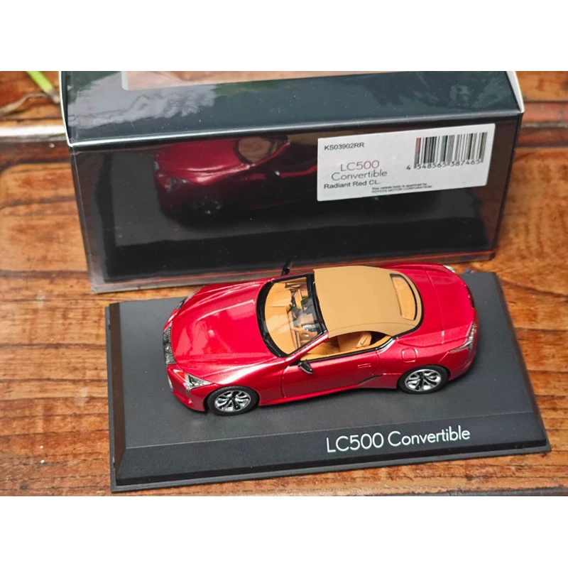 

Kyosho 1:43 Scale LC500 Red Convertible Alloy Car Model Adult Classic Collection Display Gift Souvenir
