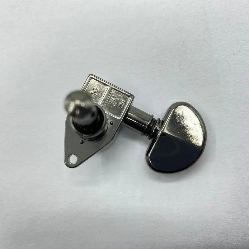 Genuine and Original Grover Guitar Machine Heads L3R3 Nikel Black Color Produced By PW for Acoustic and Electric Guitar Replace