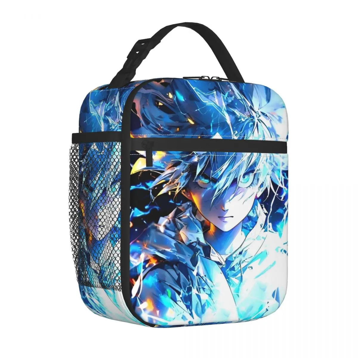 

Killua Anime Hunter X Hunter Insulated Lunch Bag Leakproof Lunch Container Thermal Bag Tote Lunch Box Travel Food Handbags