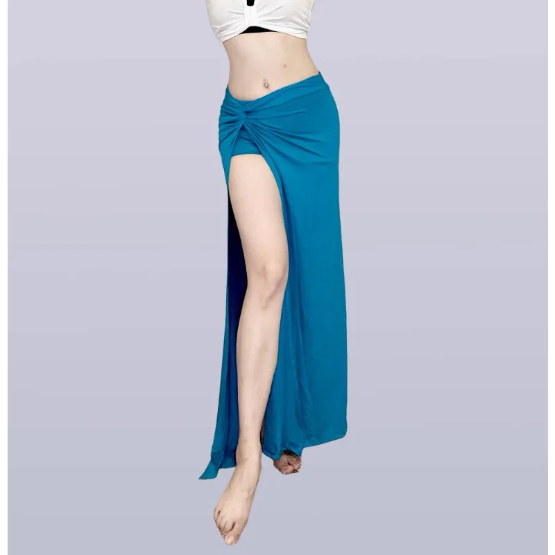 Gonna di danza del ventre Swegal personalizzata Nuovo abbigliamento di danza del ventre Vestito da pratica Gonna intrecciata Abiti indiani modali Abbigliamento da lezione da donna