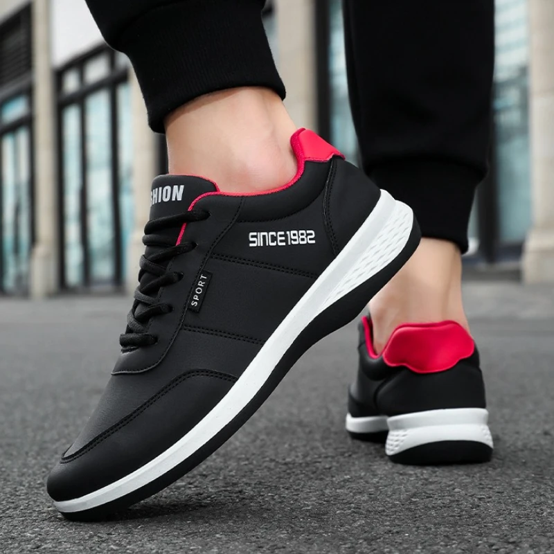 

Men's Sneakers in Sizes 39-48 New Autumn Business Casual Shoes Outdoor Comfortable Soft-soled Vulcanized Shoes Tenis Masculino