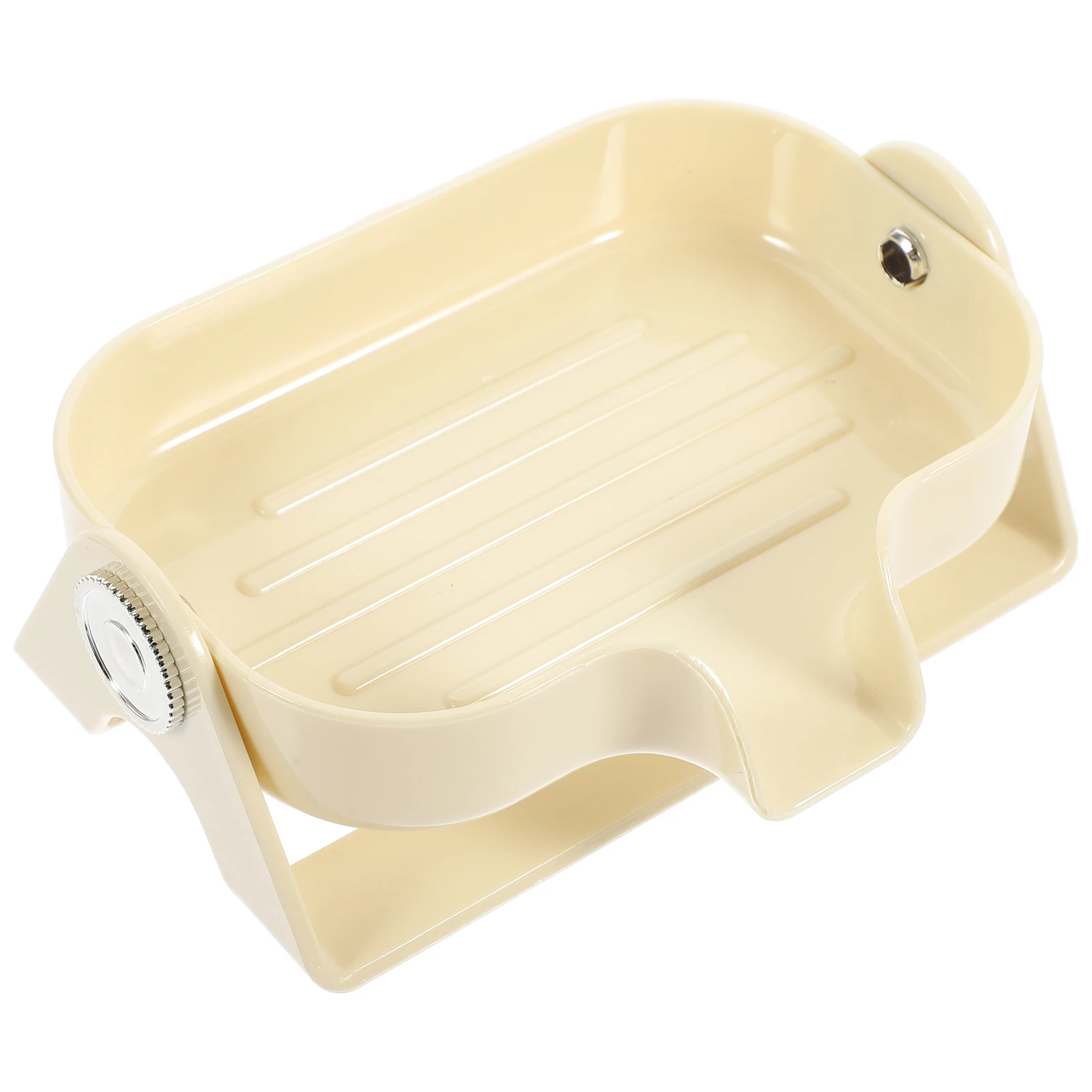 

Self-Draining Dish Plastic Sink Organizer For Bar Soap Kitchen Sponge Holder Multifunctional Bathroom Storage Tray Drainable