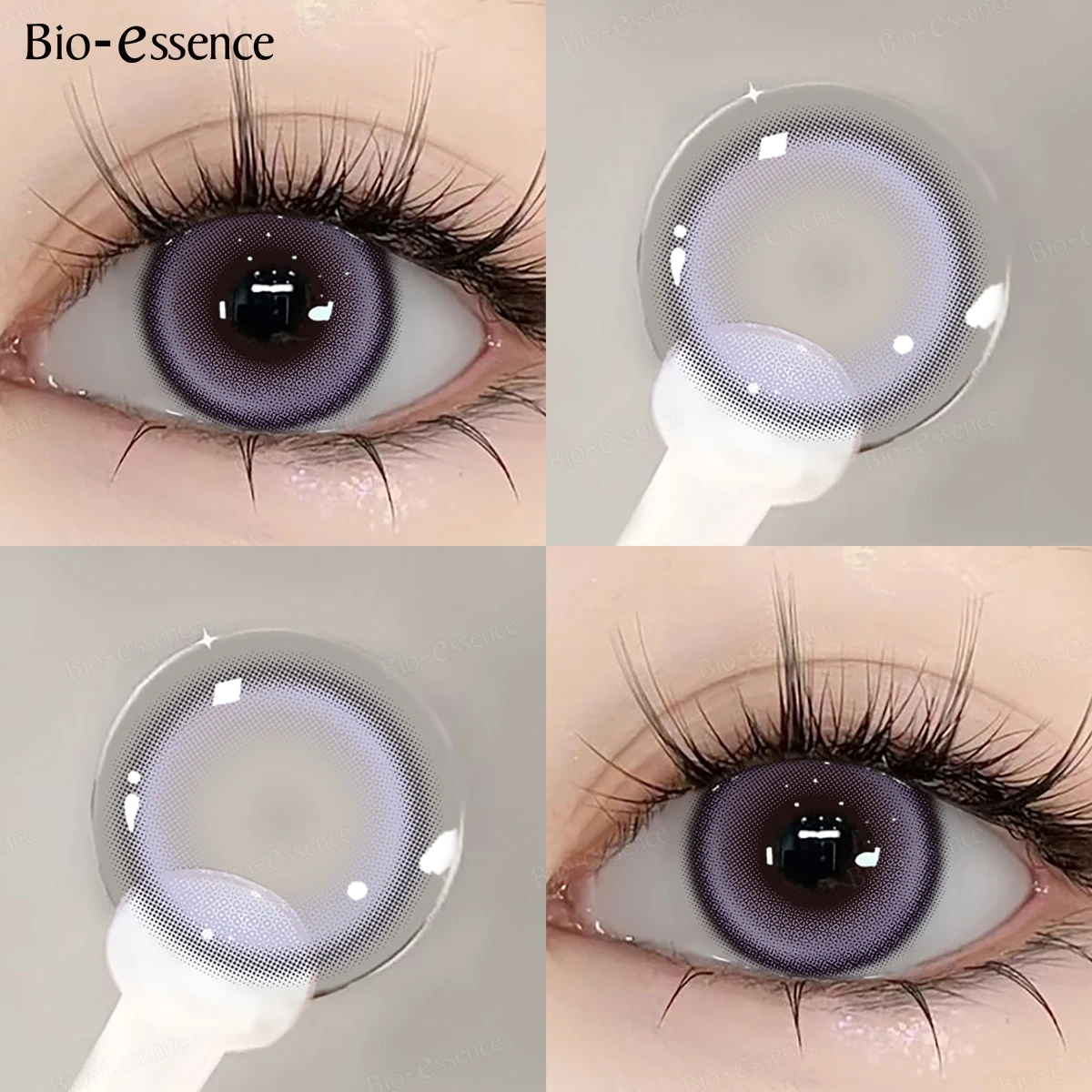 Bio-essense Colored Contact Lenses for Eyes Fashion Colored Contact Blue Eyes Lenses Korean Contacts Lenses Yearly Green Pupils