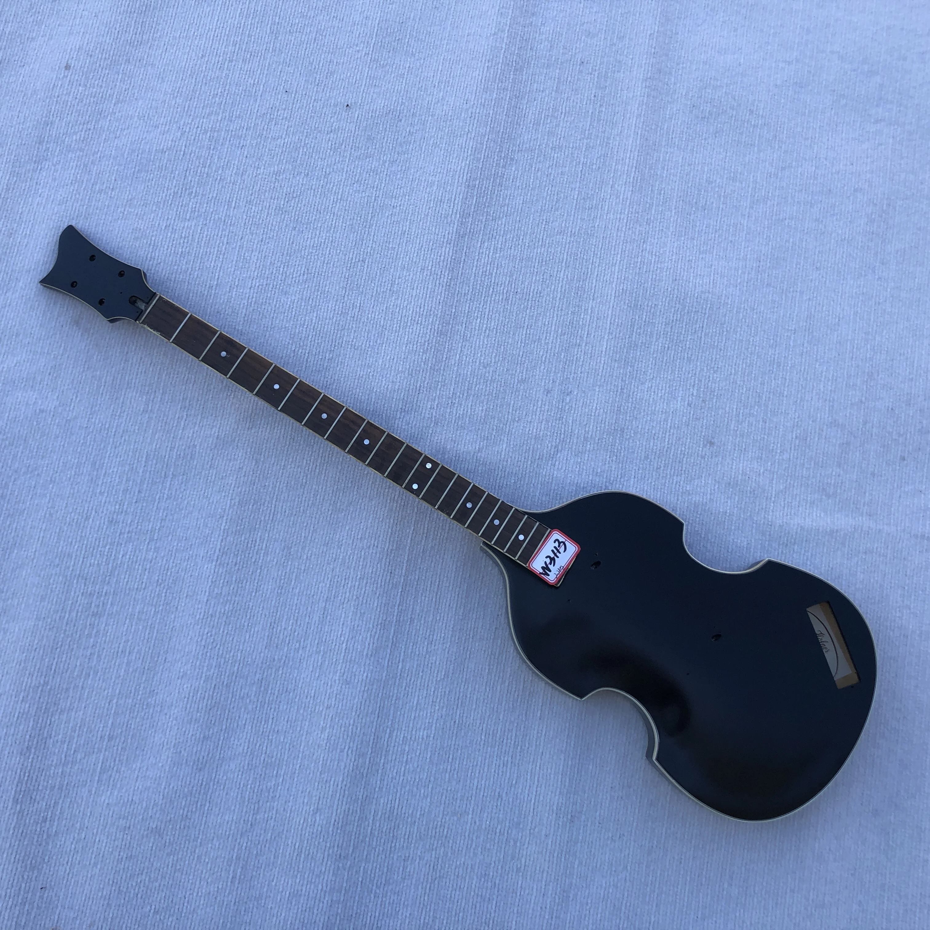 DIY Hofner HCT 500/1 Electric Jazz Bass Guitar Part Guitarra without Hardwares in Stock Discount Free Shipping