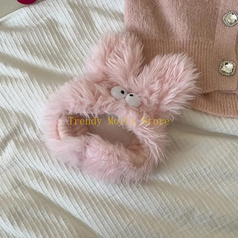 

N5KB Spa Headband for Washing Face, Big Eyes Headband for Make Up, Washing, Party, Soft Headbands for Woman Girls