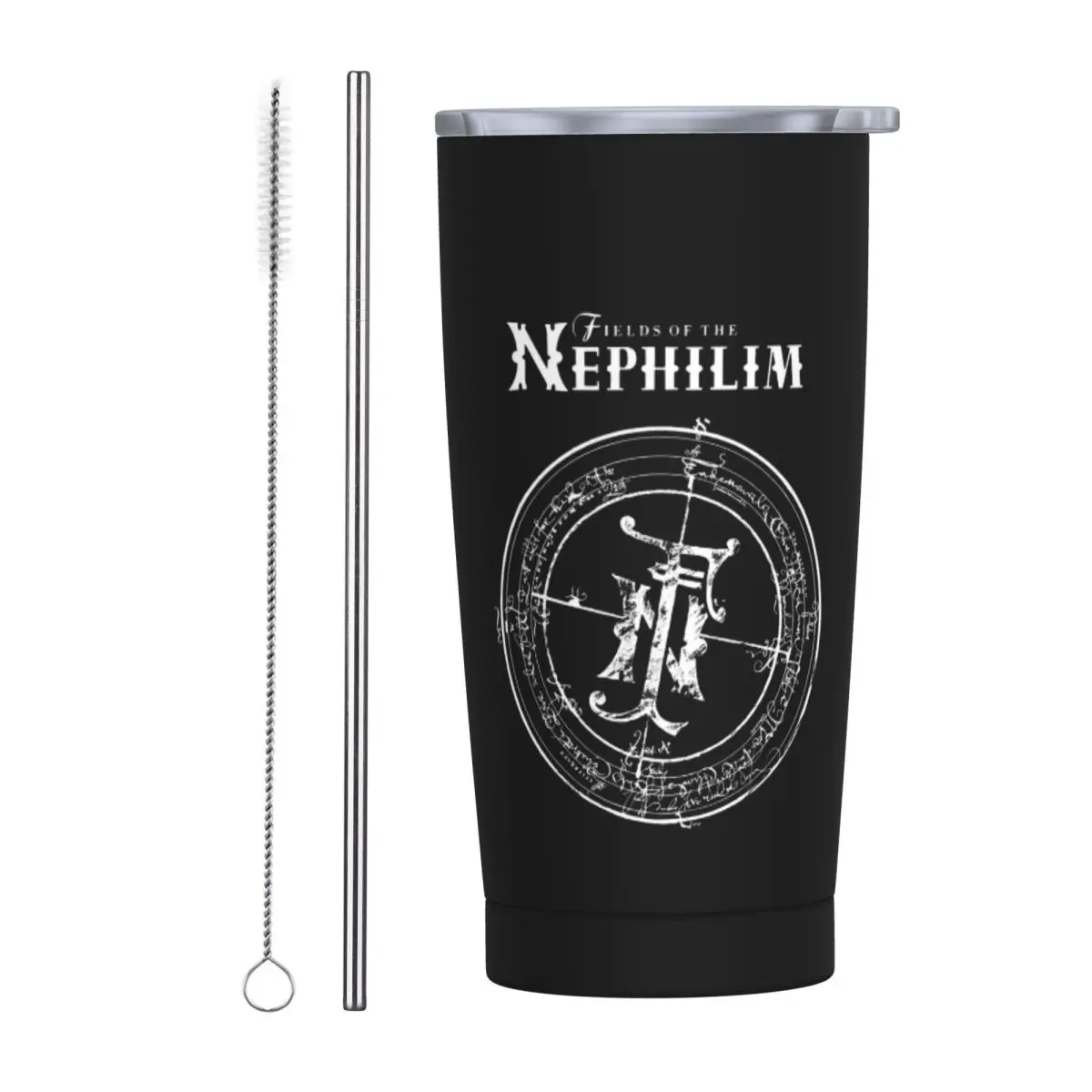Fields Of The Nephilims Forever Remain Stainless Steel Tumbler Vacuum Insulated Mug Thermal Cold Bottle Straws With Lid 20oz