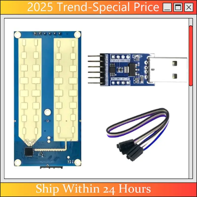 CHYY Top New 24G Vehicle Ranging Velocity Measurement Millimeter Wave Radar LD2451 Vehicle Condition Monitoring Sensor Module