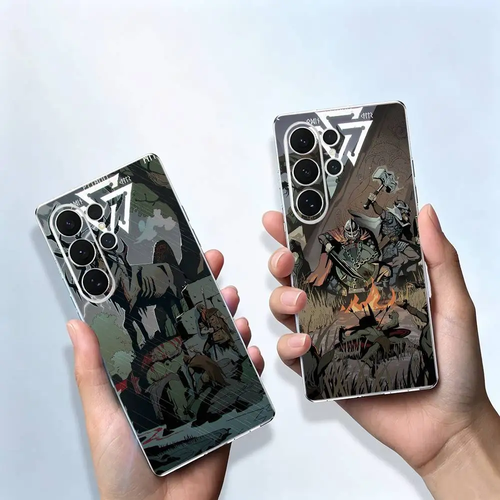 Open-World RPG Game V-Valheim  Phone Case High Transparent Soft TPU For Samsung S25,24,23,22,21,10,9,Ultra,Plus