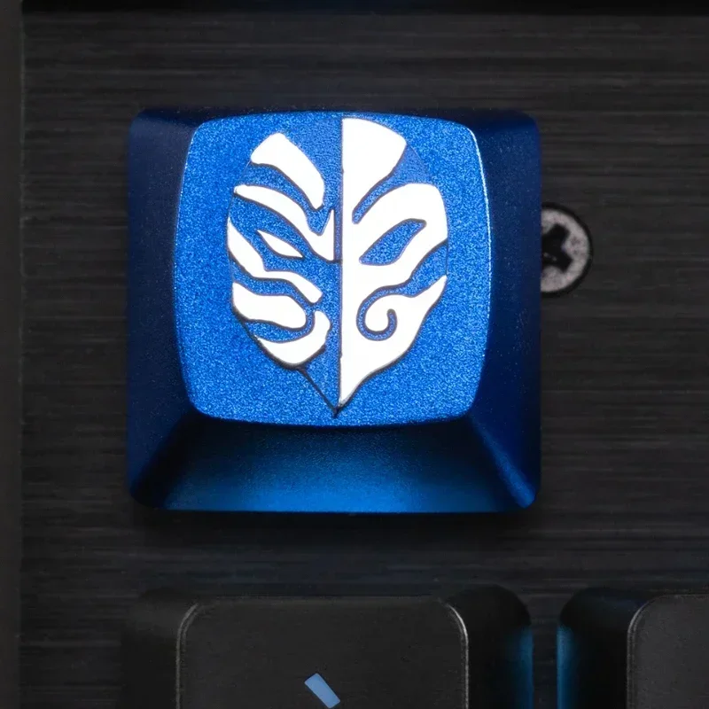 JIAN WANG 3 Series Keycaps Alloy Tangmen Mu Wu Tong Game Joint Style Keycap Customized Keyboard Accessories Artisan Key Cap