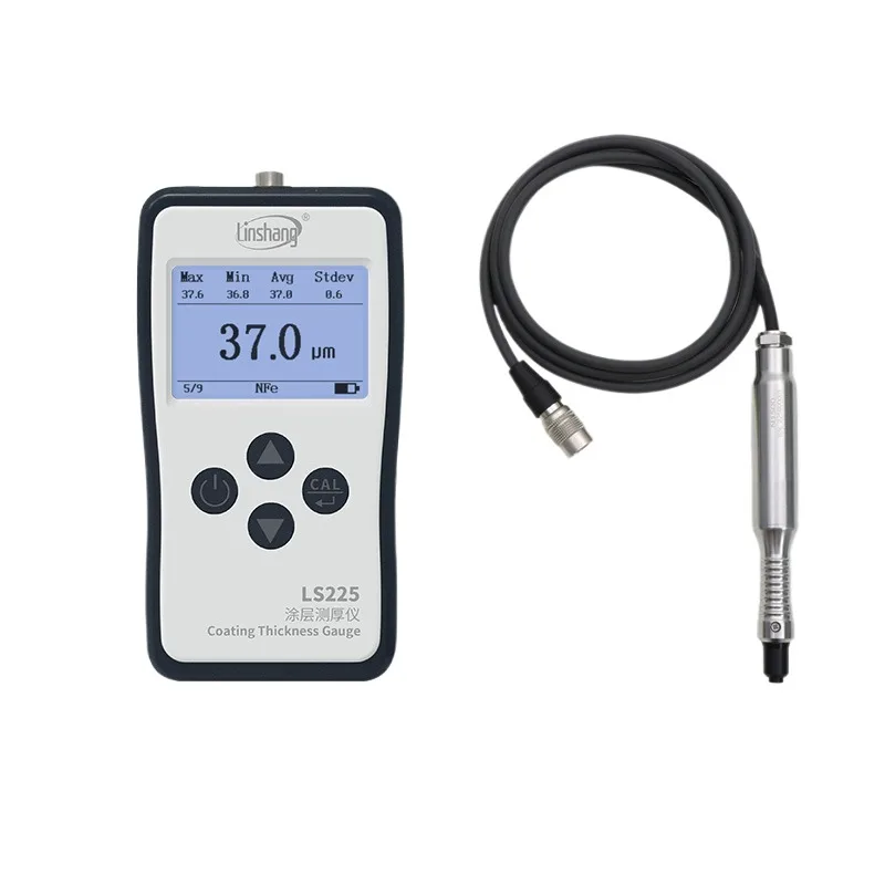 

Linshang LS225/F500 High-Precision Coating Thickness Gauge For Galvanized Layer, Electroplating, And Paint Film Measurement