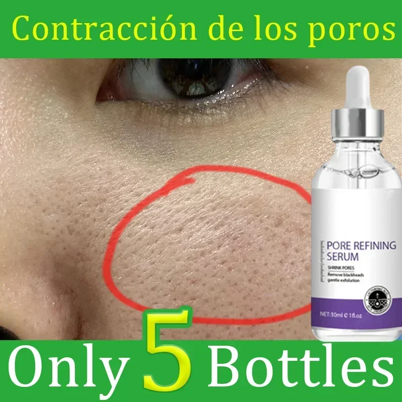 

Acid Pore Shrinking Face Serum Hyaluronic Acid Moisturizing Nourish Smooth Pores Repair Essence Skin Care Firm Korean Cosmetics