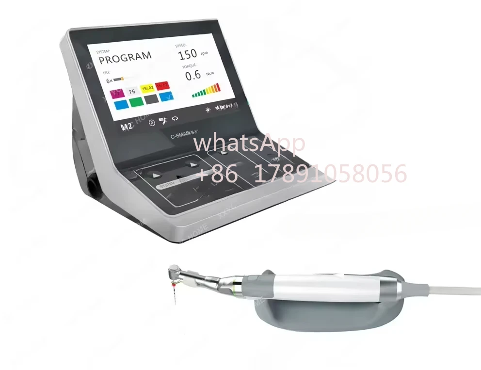 Smart IPro LED Endo Motor with Apex Locator with 16:1 Contra Angle Root Canal Dental Endodontic Motor Dental Equipment