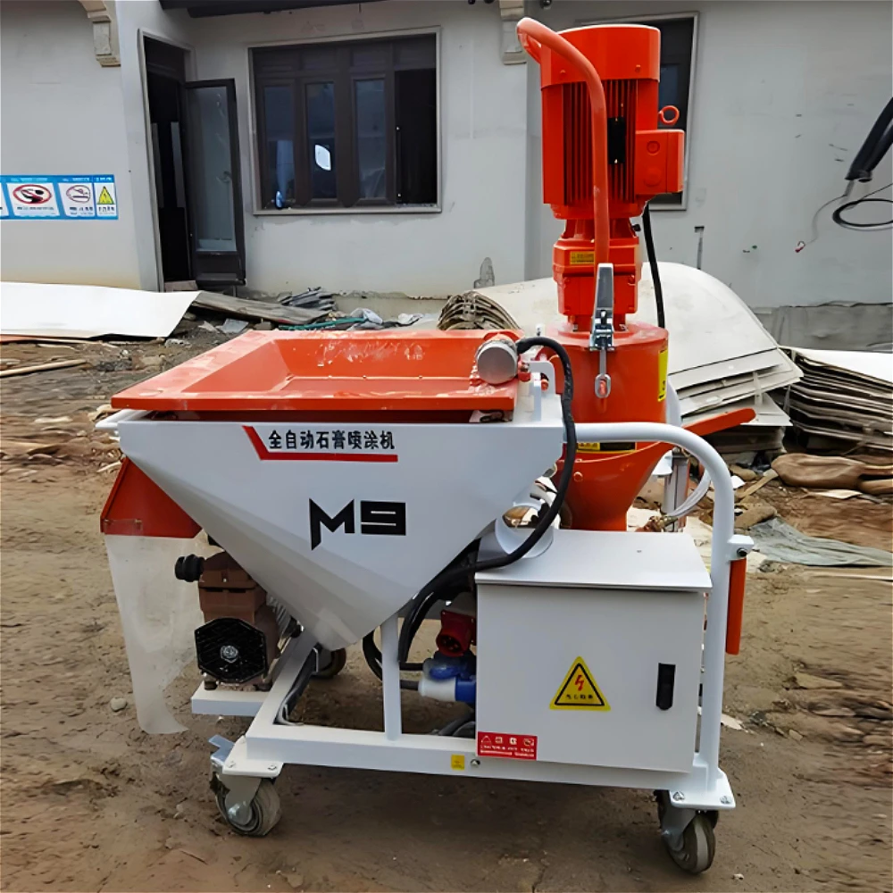2026 Brand New High-Quality Fully Automatic Plumb Line Spraying Machine for Interior Wall Cement Plastering