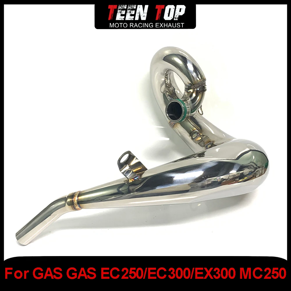 Exhaust Header For HUSQVARNA TX300 TE250i /TE300i /TX 300i Offroad Bike Exhaust Connect Tube Steel TE300i Rockstart Edition 2021