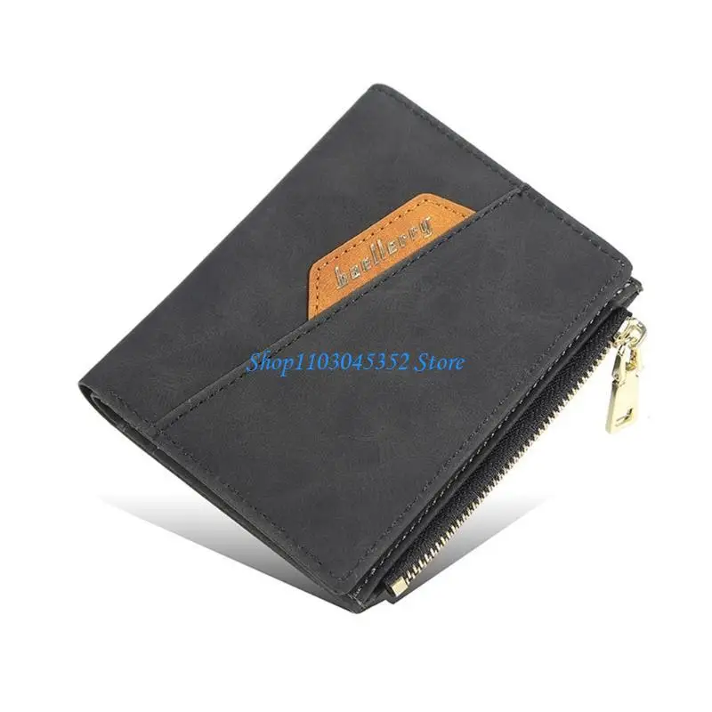 

A3PE PU Leather Money Purse Card Name Cards Bag Male Coin Purse Money Bag