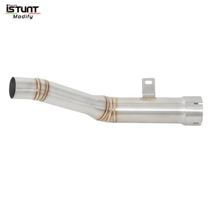 Motocicleta Escape Escape Mid Link Pipe, Silenciador Original, Deslizamento para Kawasaki ZX-10R, ZX10R, ZX 10R, 2021, 2022, 2024, Moto Connect 8 principais vendas ponteira kawasaki zx10r - №6