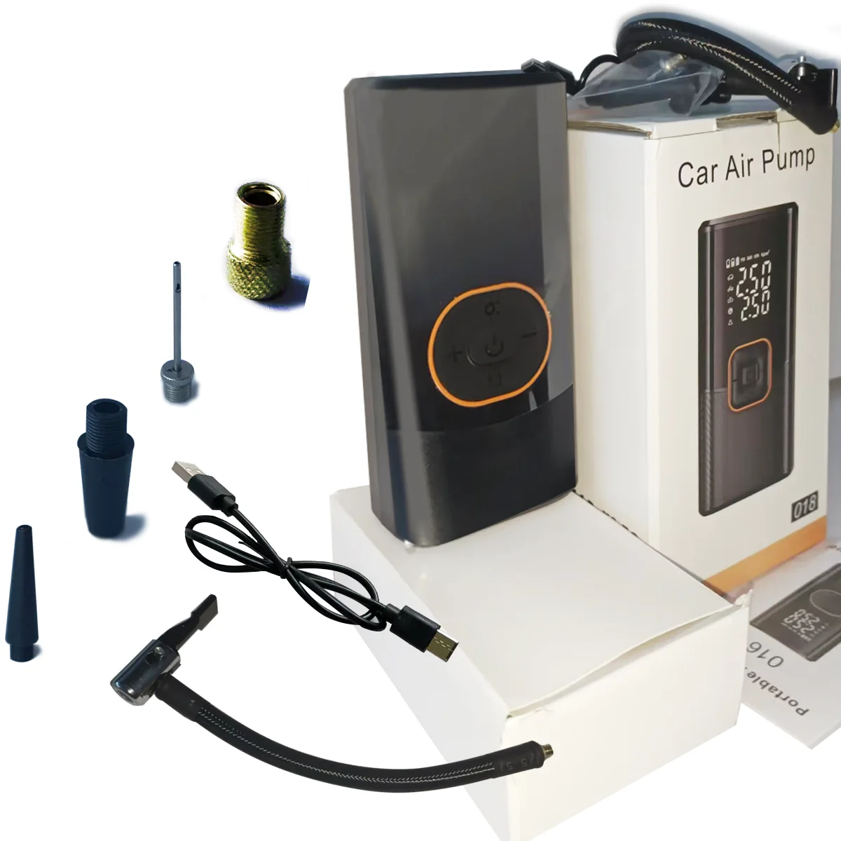 : W pełni automatyczny inflator do opon samochodowych