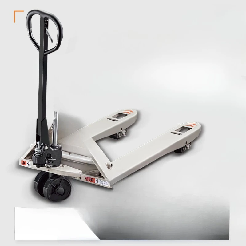 

Forklift manual hydraulic truck, ground cattle thickened steel pallet