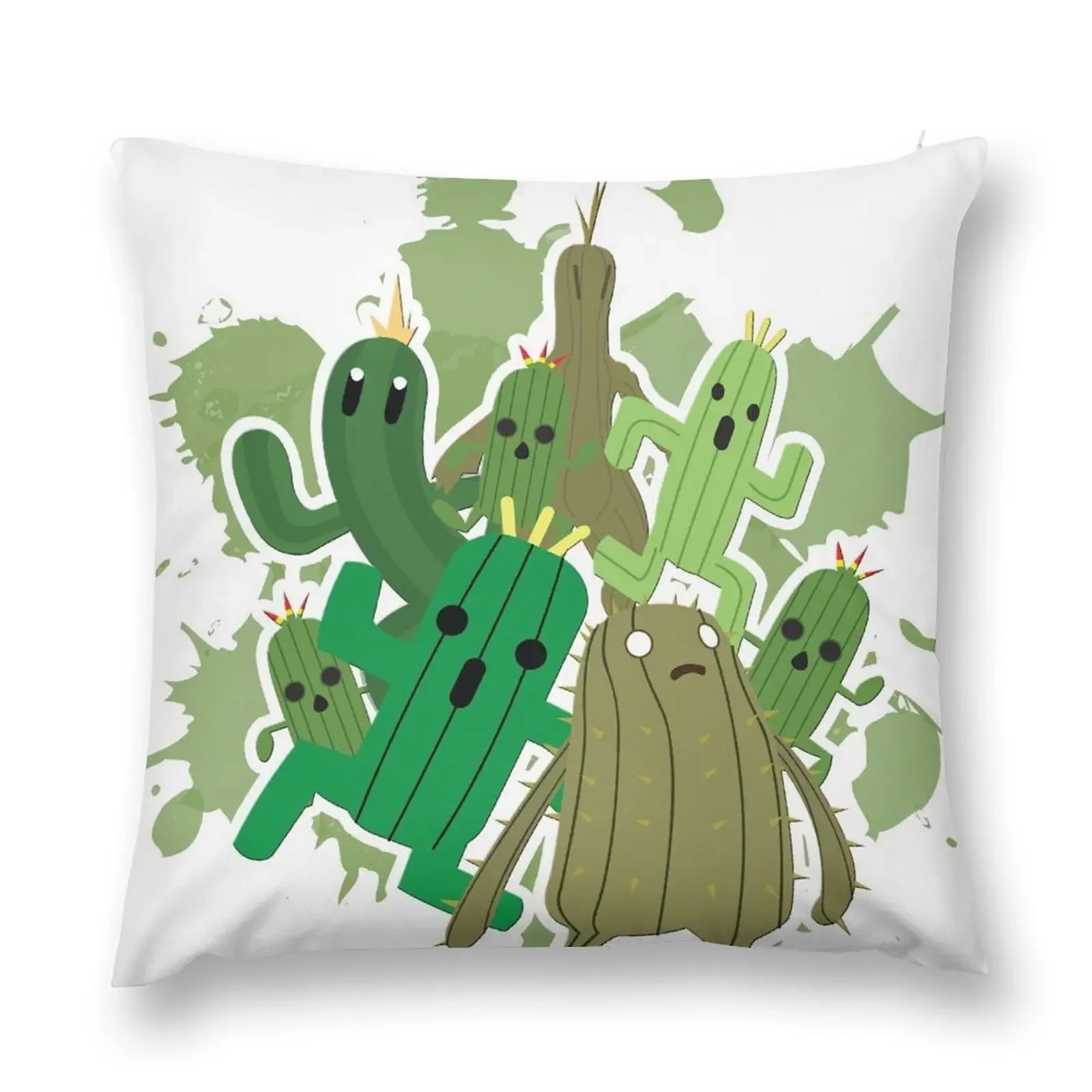 Cactuar Throw Pillow Pillow Decor Decorative pillowcase pillow