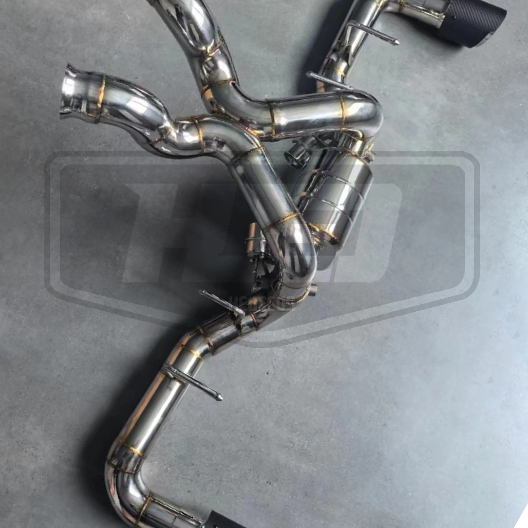 HEO Catback Performance Race Exhaust For Mclaren 570S 570GT 540C Muffler Pipe Catback Stainless Steel Exhaust System