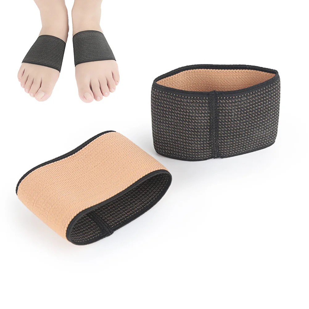 

1Pair Ankle Support Brace Copper-Bearing Stretchy Sprain Bandage Adjustable Size L Sports Wrap for Men Women Basketball