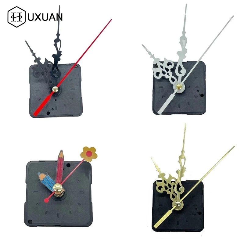 1 Set Hanging DIY Quartz Watch Silent Wall Clock Movement Quartz Repair Movement Clock Mechanism Parts Clock Parts With Needles
