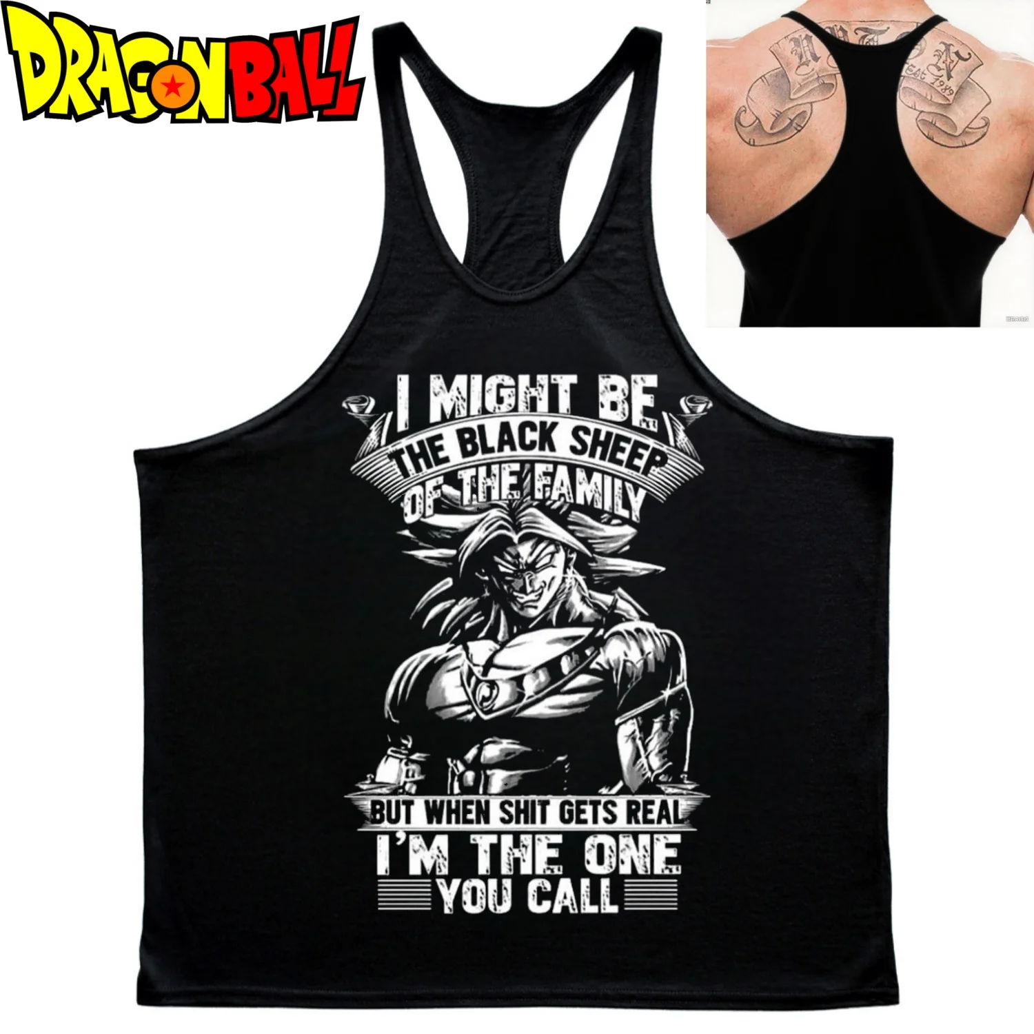 Dragon Ball Men's Summer TankTop Cotton Vest Japanese Anime Graphic Male GYM Clothing Fitness Muscle Shirt Sleeveless Sweatshirt