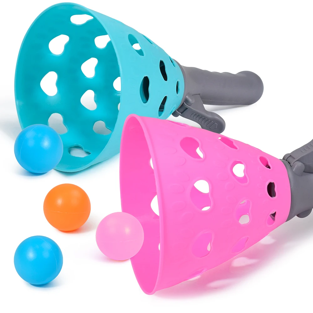 Outdoor Indoor Pass-Catch Ball Game for Kid Catching Ball Family Games Toy for Summer Beach Interaction Party Outdoor Activities