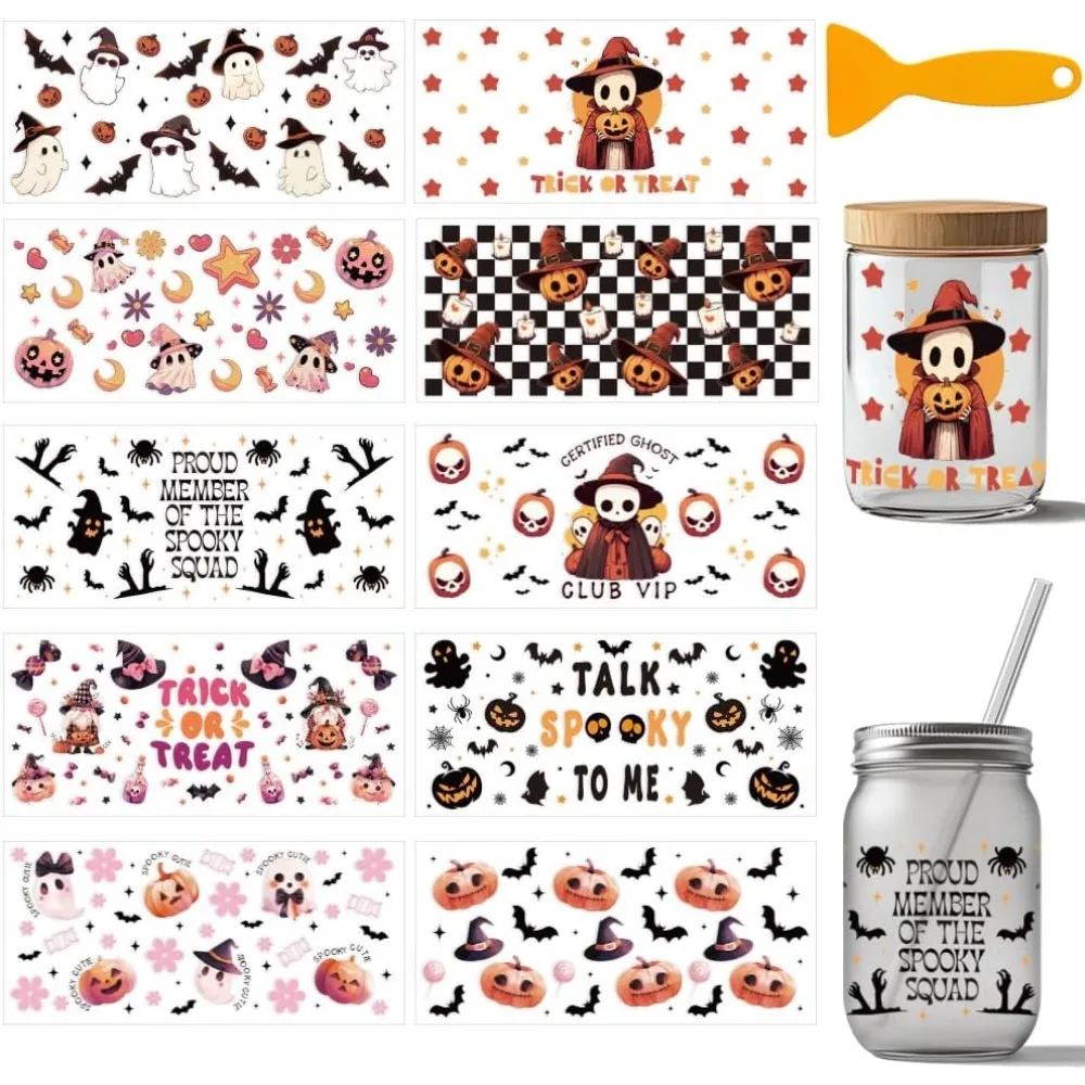 10 Sheets Halloween… - image