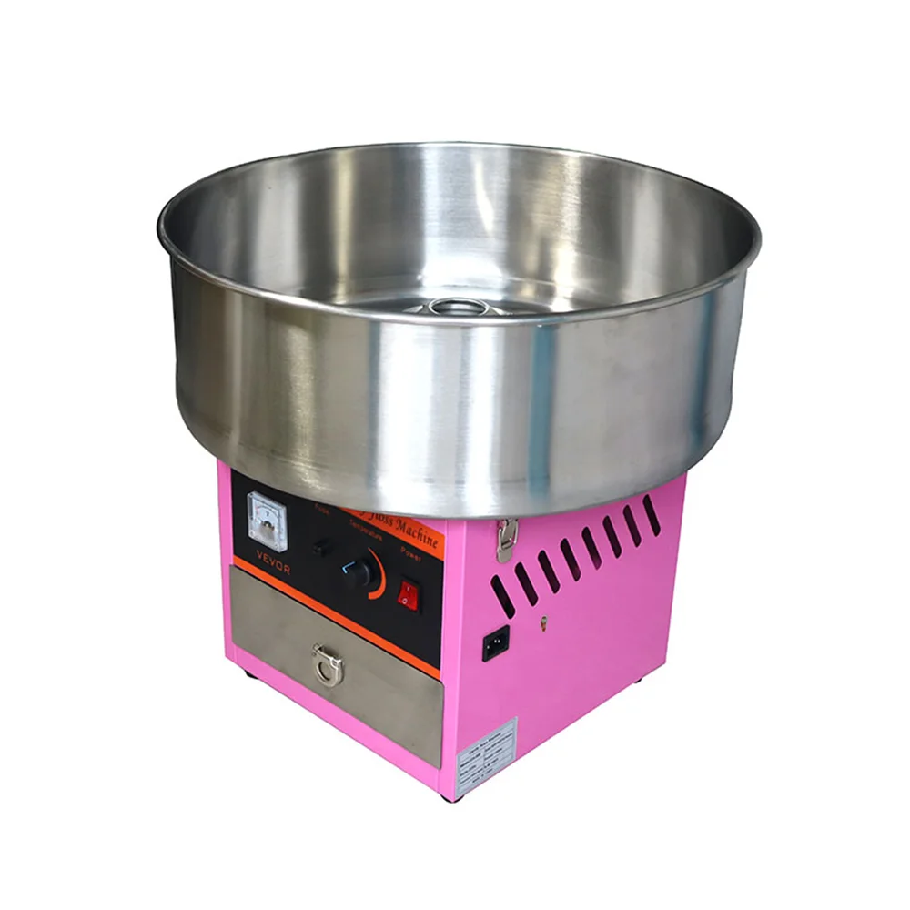 Automatic Stainless Steel Cotton Candy Machine Commercial Plug Radio Marshmallow Machine Electric Marshmallow Machine