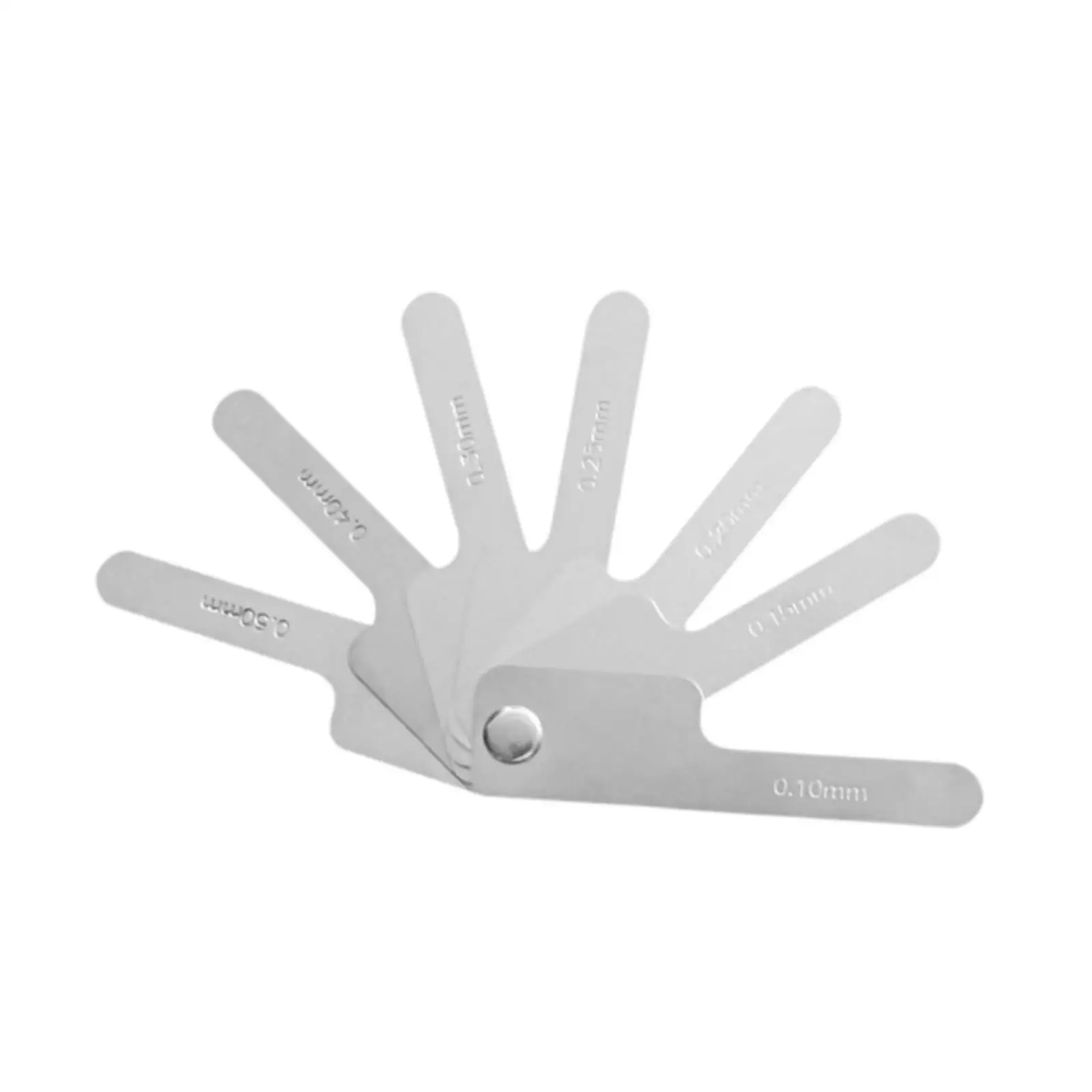 مسطرة قياس تخفيض الأسنان البينية مسطرة فجوة تقويم الأسنان من الفولاذ المقاوم للصدأ