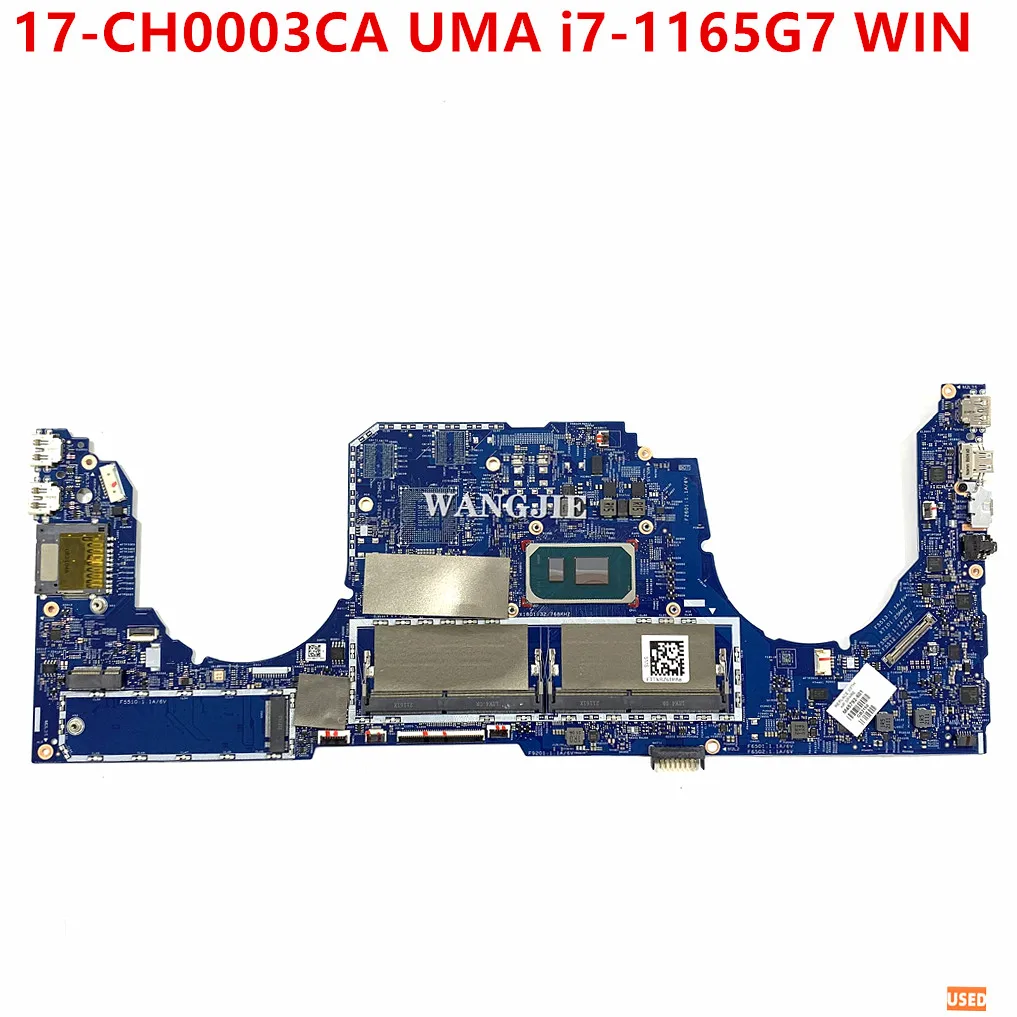 Placa-mãe para Laptop para hp Envy 17-ch0003ca 17-ch M45792601 M45792001 Uma I71165g7 Win 203036-1 448.0mk06.0011 Testado