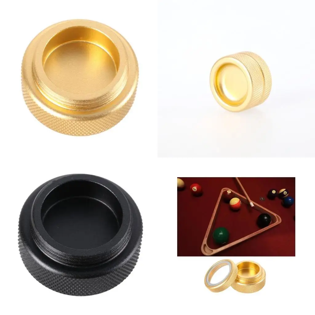 

R6FE Light Weight Pool Billiard Cue Tips Case Billiards Cue Tip Storage Box Container