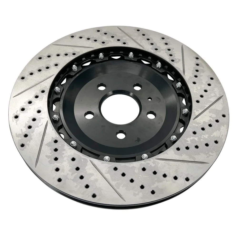 High Performance Parts Racing Brake Kit 2 Piece Big Floating Brake Disc For A8 S6 S7 A6 A7 4H0615601L 356*22mm