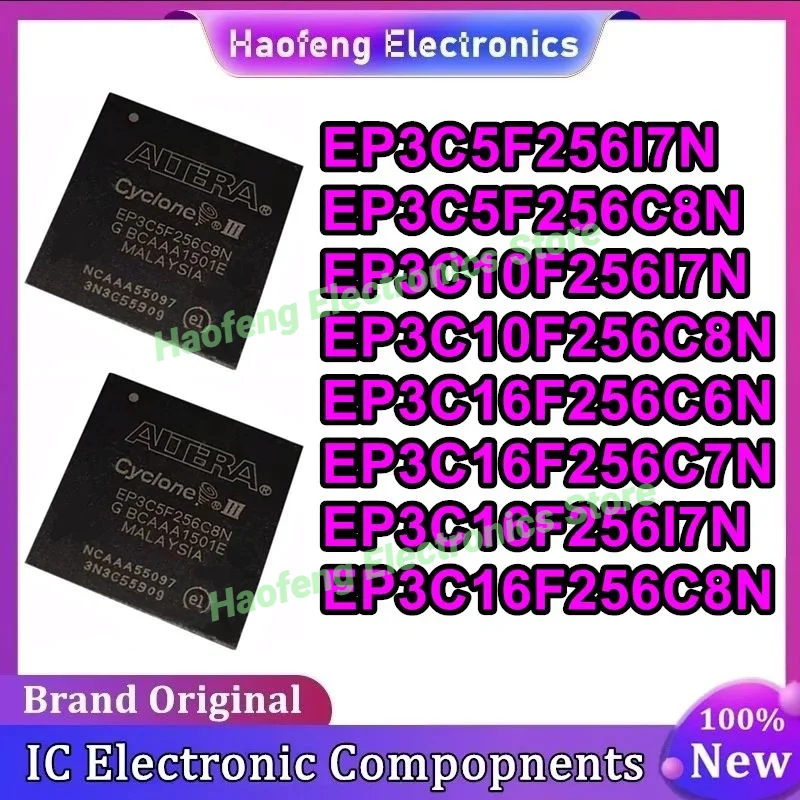 

EP3C5F256I7N EP3C5F256C8N EP3C10F256I7N EP3C10F256C8N EP3C16F256C6N EP3C16F256C7N EP3C16F256I7N EP3C16F256C8N BGA Новый оригинальный