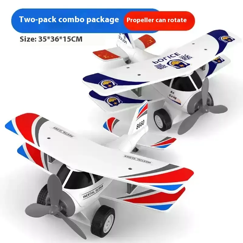 Children'S Toy Airplane  Baby Car 2 Boys 2 Years Old 6 Boys 1 To 3 Years Old 4 Birthday Gifts Airplane Model Toy Plane