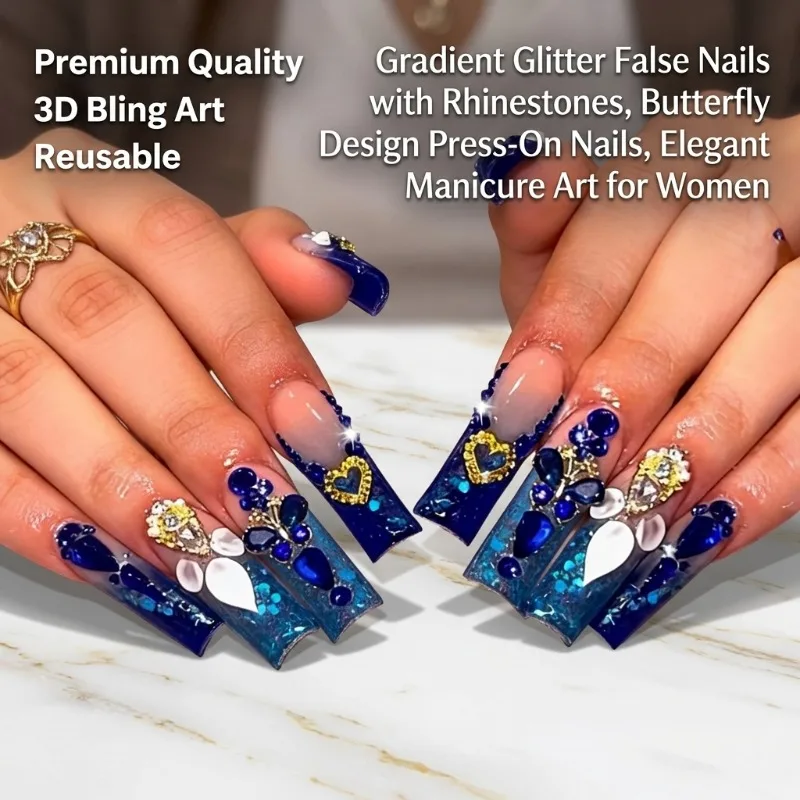 conjunto-de-unhas-posticas-com-gradiente-estrelado-design-simples-com-diamantes-incrustados-sensacao-de-luxo-sucesso-de-vendas-borboleta-prontas-para-aplicar