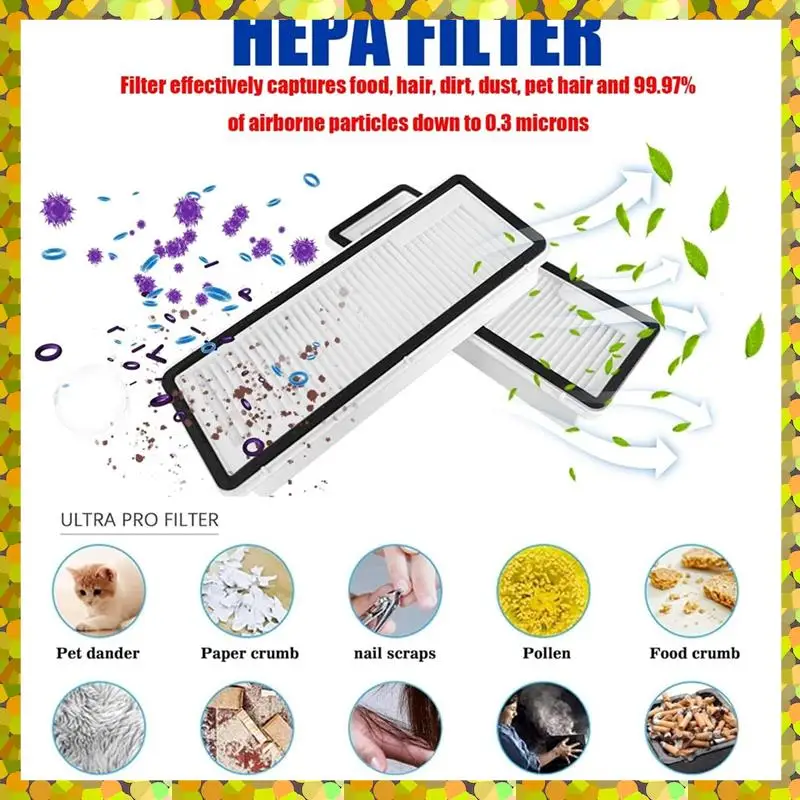 25Pcs Zubehör Kits Für Narwal Freo Z Ultra Staubsauger Ersatz Roller Seite Pinsel HEPA-Filter Mopp Pad Staubbeutel