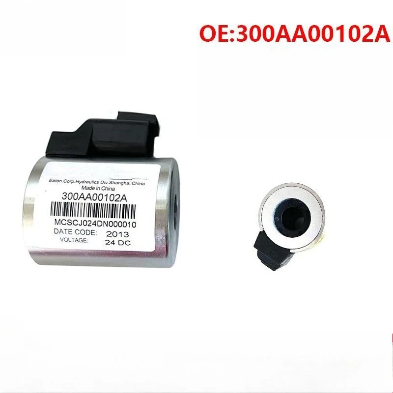 

300AA00102A для Eaton Vickers, катушка электромагнитного клапана, картридж с резьбой, усилительный клапан, гидравлическая катушка 300AA00102A