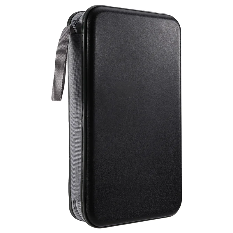 

B04C-CD Holder, 96 Capacity CD/DVD Case Holder Portable Wallet Storage Organizer Protective Storage Holder For Car Trave