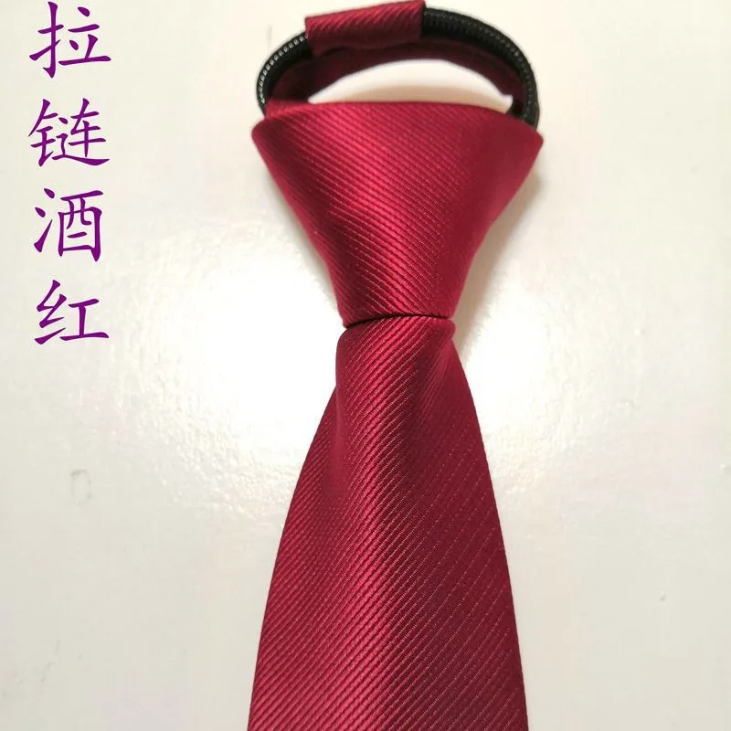 Korean version tie for men's formal wear, business and leisure, narrow tie 6cm, groom's wedding, British style rope strap