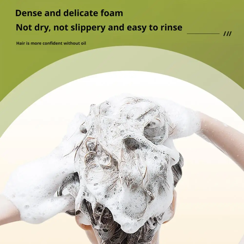 Platycladus Orientalis Usman champú hecho a mano jabón para controles de la caída del cabello aceite nutritivo limpio fortalece las raíces champú